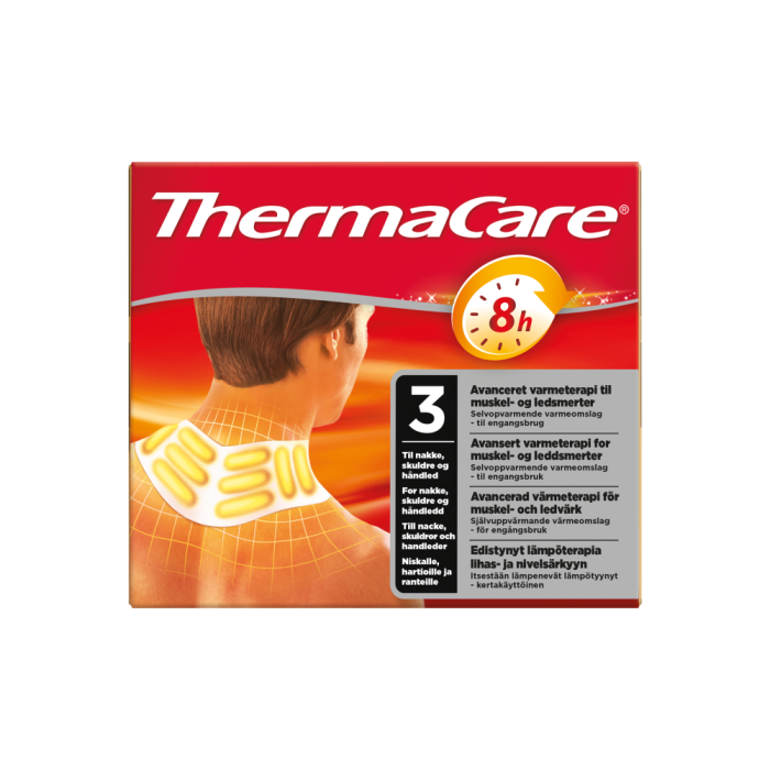 ThermaCare niska, hartia, ranne lämpötyyny 3 kpl bild 2