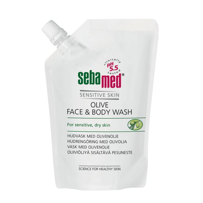 SEBAMED OLIVE FACE&BODY WASH PESUN. TÄYT 400 ML bild 2