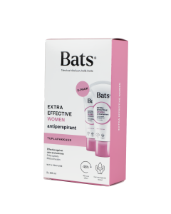Bats Roll-on Women Antiperspirantti tuplapakkaus 2x60 ml