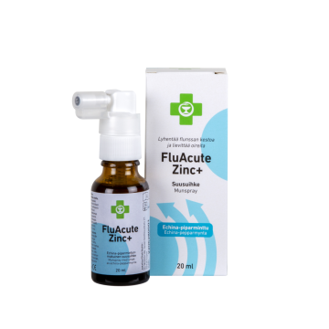 Apteekki FluAcute Zinc+ echina-piparminttu 20 ml