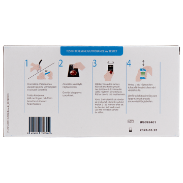 Co-Test Kokonaiskolesterolitesti 1 kpl