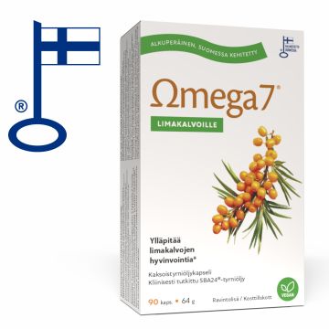 Omega7 Kaksoistyrniöljy FIN 90 kaps