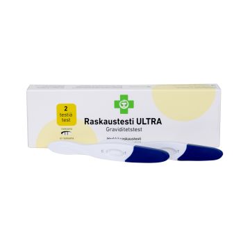 APTEEKKI RASKAUSTESTI ULTRA 2 testiä/rasia