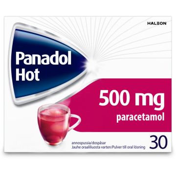 PANADOL HOT 500 mg jauhe oraaliliuosta varten 30 kpl