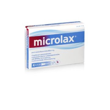 MICROLAX peräruiskeliuos 4x5 ml