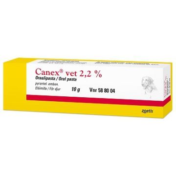 CANEX VET 2,2 % oraalipasta 10 g