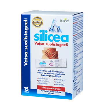 Hübner Silicea vatsa-suolistogeeli annospss 15x15 ml