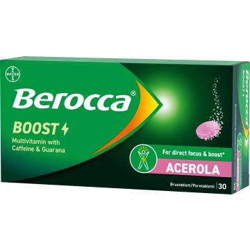 BEROCCA BOOST PORETABLETTI 30 KPL