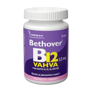 Bethover Strong B12 Mansikka 30 tabl