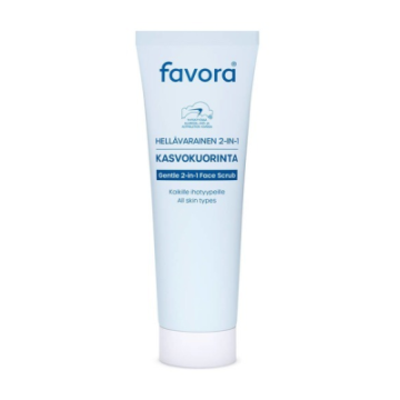 Favora Hellävarainen 2 in 1 kuorintavoide 75 ml