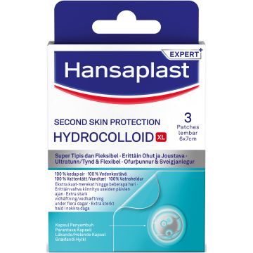 Hansaplast Second Skin XL (me 10) 3 kpl