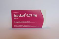 ESTROKAD emätinpuikko 0,03 mg 30 fol