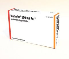 MALTOFER 100 mg purutabl 50 fol