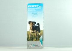 EXSPOT VET 715 mg/ml paikallisvaleluliuos 1 ml