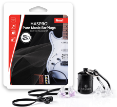 Haspro PURE MUSIC silikonikorvatulpat 1 pari