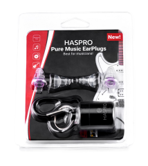 Haspro PURE MUSIC silikonikorvatulpat 2 paria