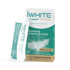 iWhite Natural liukenevat valkaisuliuskat 28 kpl