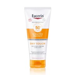 Eucerin Sun Dry Touch Ultra Light SPF50+ aurinkovoide kasvoille ja vartalolle 200 ml