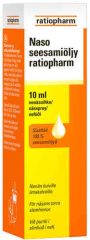 NASO SEESAMIÖLJY RATIOPHARM NENÄSUMUTE 10 ML