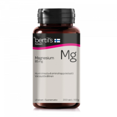 bertils Magnesium 200 tabl