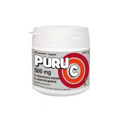 Puru-C 500 mg 100 tabl