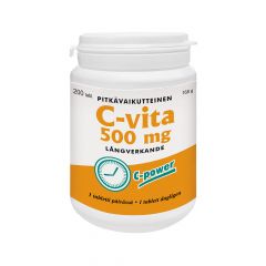 Pitkävaikutteinen C-Vita  200 tabl