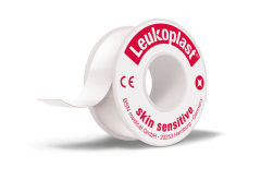 LEUKOPLAST SKIN SENSITIVE 2,5CMX2,6M  SILIKONIKIINNITYS 1 KPL