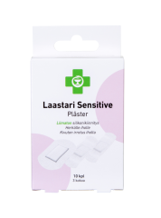 APTEEKKI Laastari Sensitive lajitelma 10 kpl