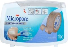 Micropore 1,25cm x 9,1m ruskea katkokela 1 kpl