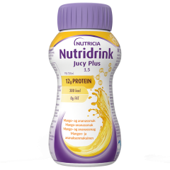 Nutridrink Jucy Plus mango-ananas 4X200 ml